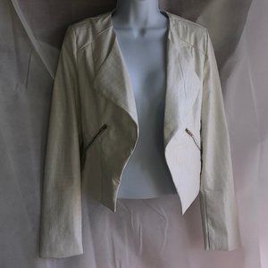 White Leather Jacket